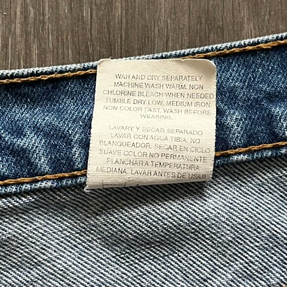 VINTAGE Jordache High-Rise Blue Tapered Jeans - Picture 4 of 16